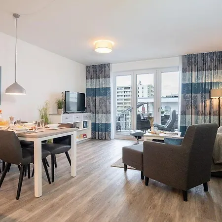 شقة Haus-meerblick-villa-wohnung-44-seaside